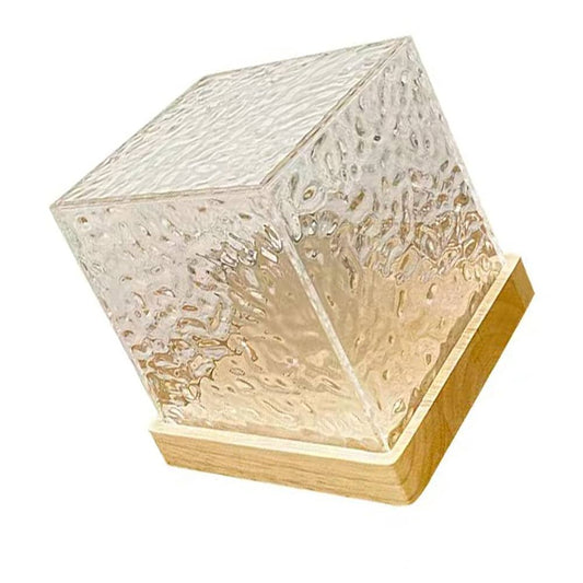 Rotating Water Ripple Night Light Aura Lamp
